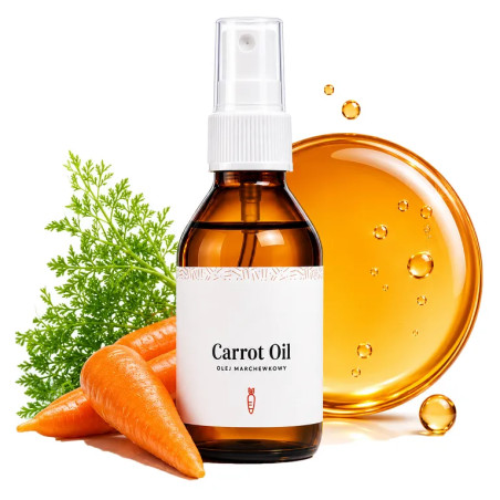 Carrot oil tanning accelerator self-tanner ❤️ store Laroxy.pl