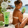 Pure Aloe Vera Gel for Face and Body After Sun Exposure ALOES   ❤️ Laroxy.pl