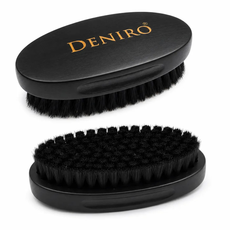 KARTACZ Wild Boar Beard Brush for Beard Growth 🖤 Deniro