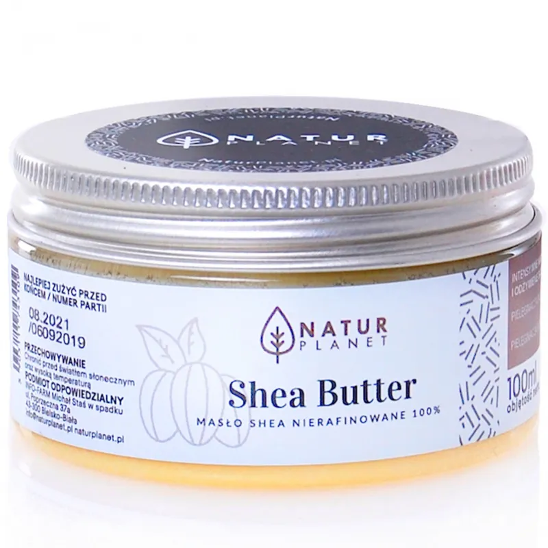 Natur Planet, masło Shea nierafinowane 100g