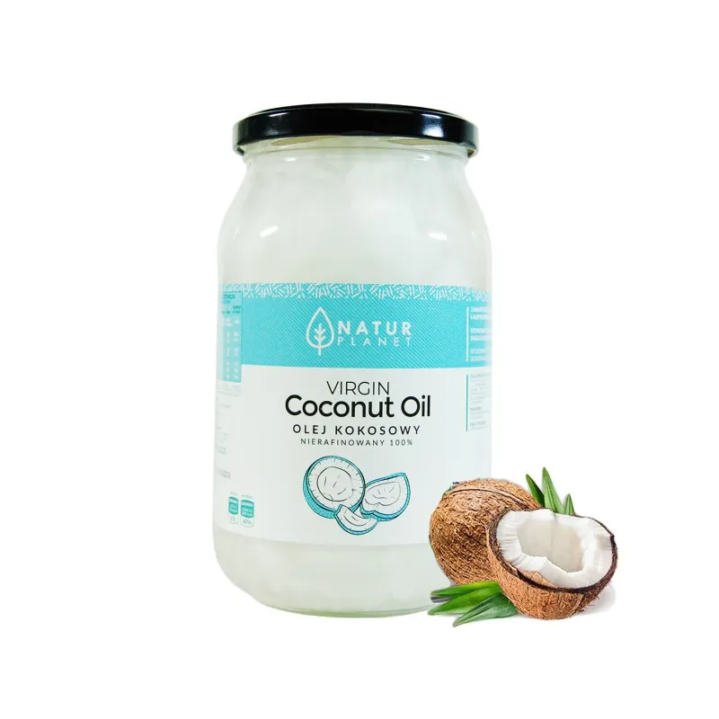 NaturPlanet, olej kokosowy nierafinowany, 500ml