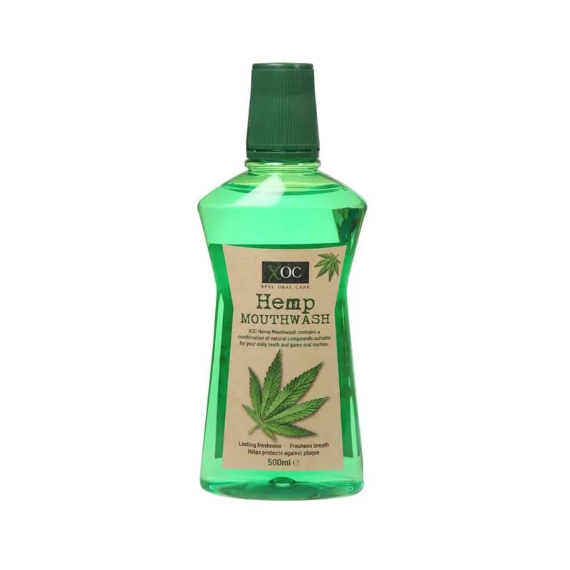 Płyn do płukania ust z olejem z konopi z Angli Xpel 500ml