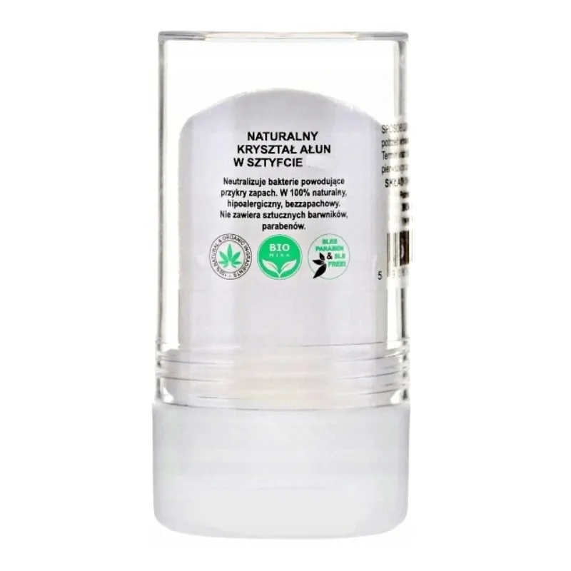 Dezodorant antyperspirant naturalny kryształ Ałun w sztyfcie Biomika 60g