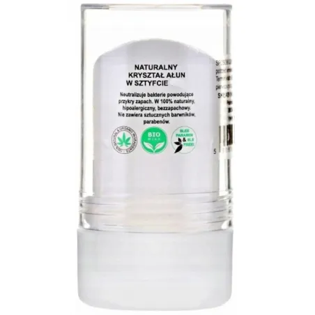 Dezodorant antyperspirant naturalny kryształ Ałun w sztyfcie Biomika 60g
